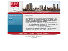 Tablet Screenshot of ebssupply.com
